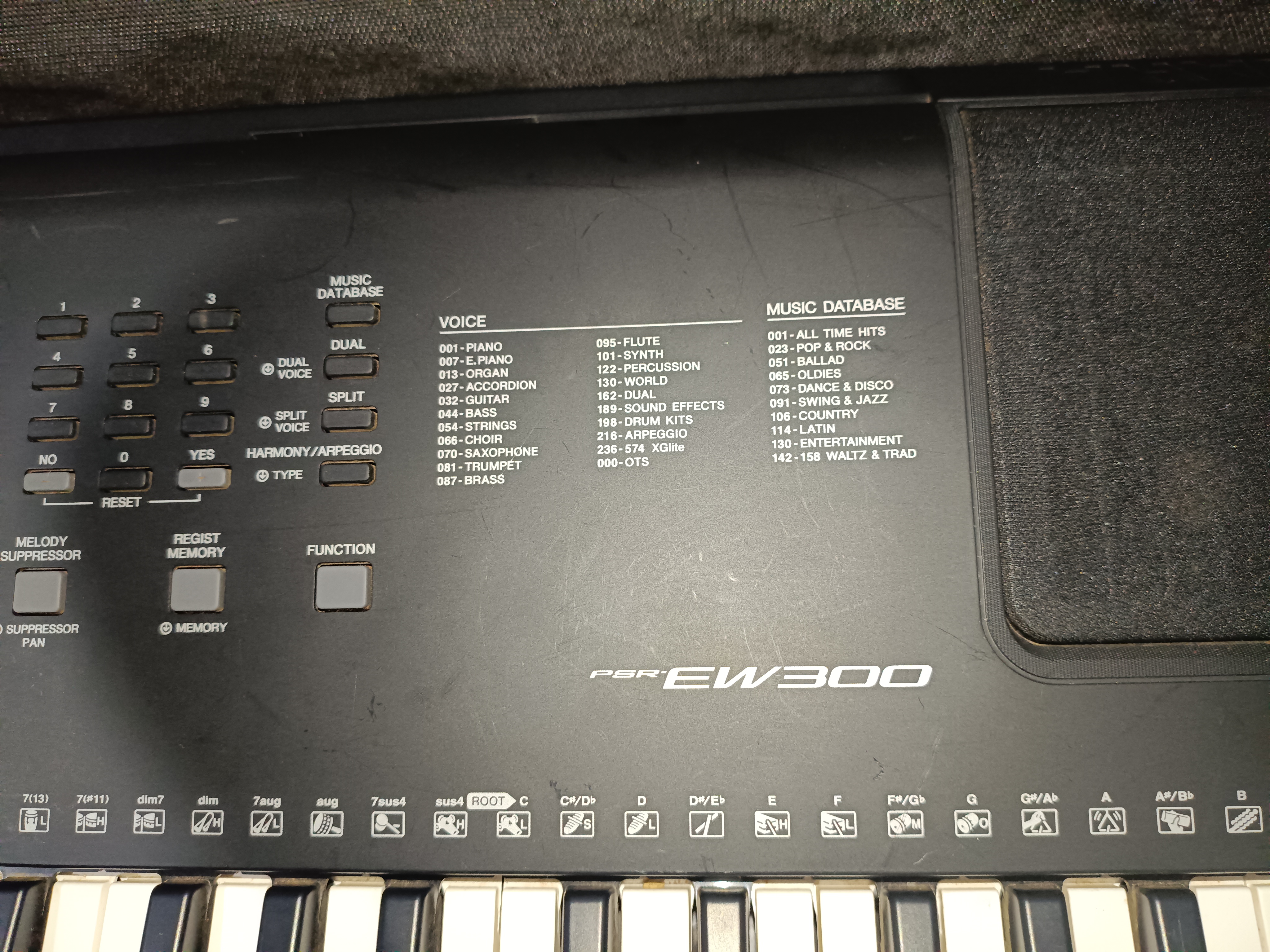 Teclado Yamaha PSR-EW300 (76 Teclas)