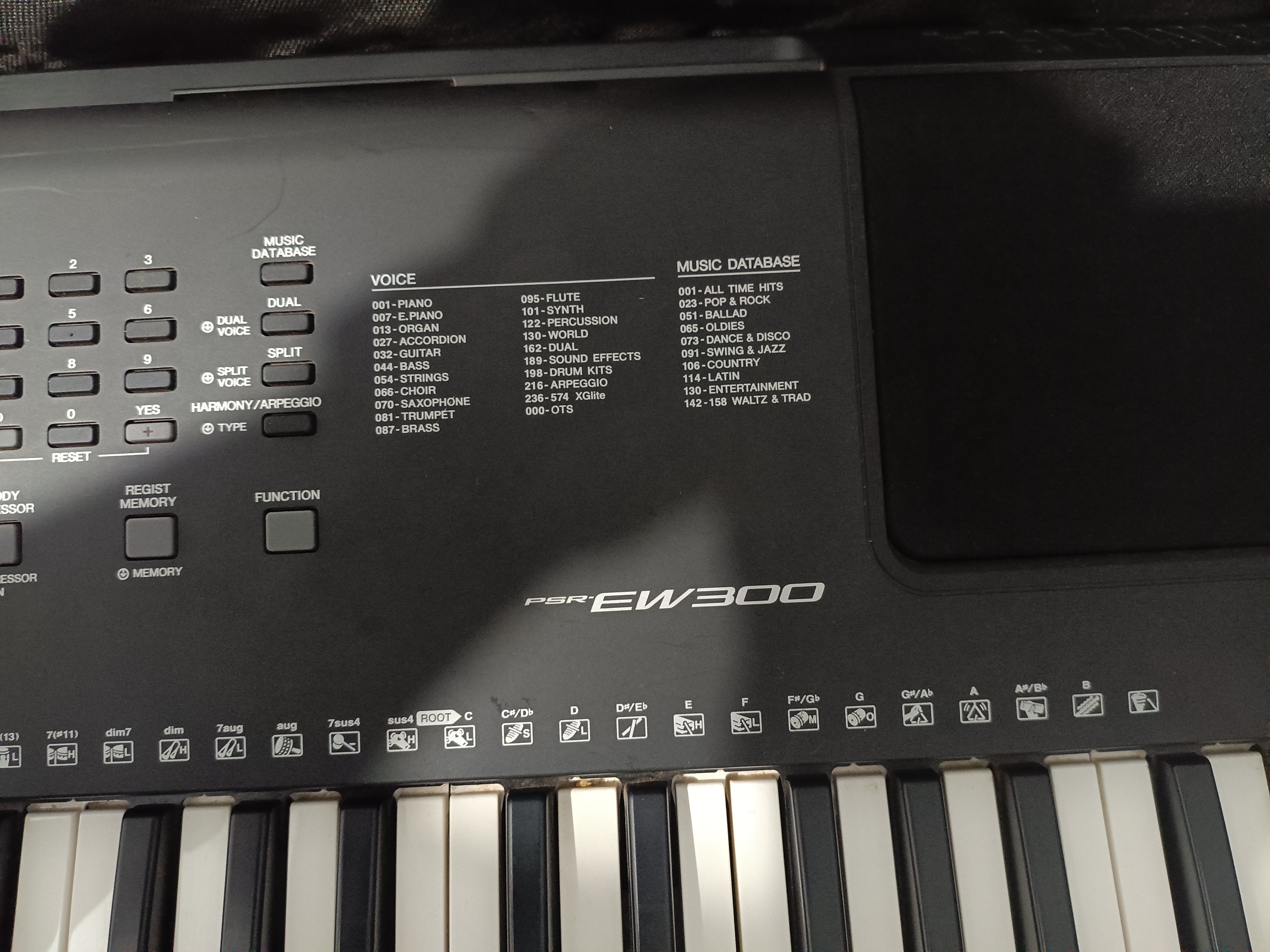 Teclado Yamaha PSR-EW300 (76 Teclas)